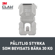 Tavelkrok 3M Claw 30 kg 2-pack